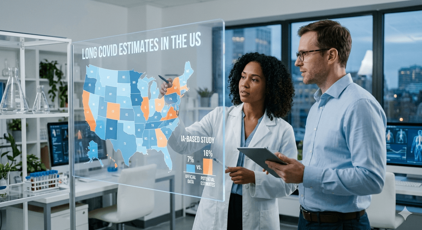 Estudio revela que los casos de COVID prolongado en Estados Unidos podrían duplicar las estimaciones actuales